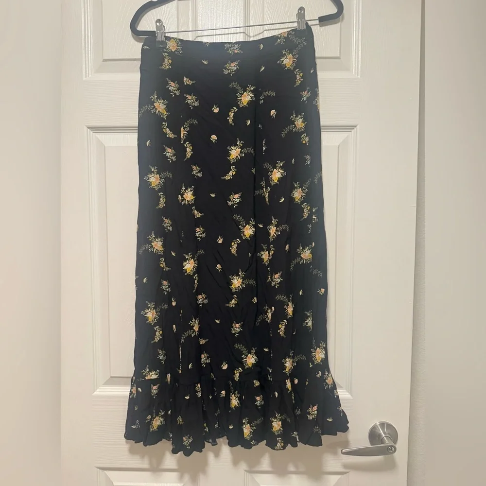 Urban Outfitters Mesh Frill Midi Skirt - Picture 11 of 15